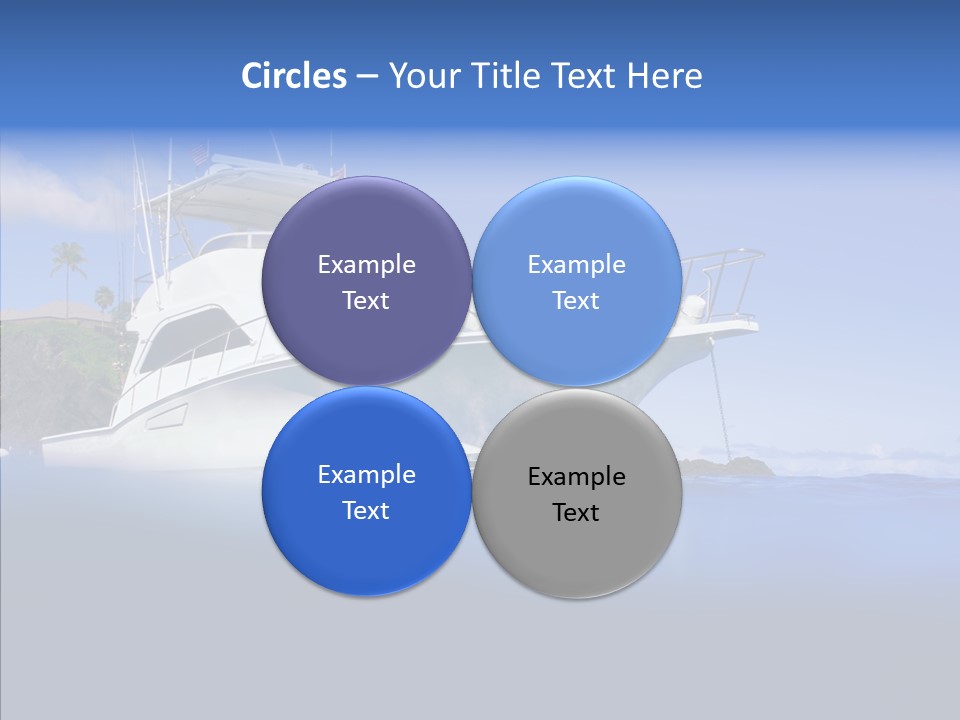 Ships French South PowerPoint Template