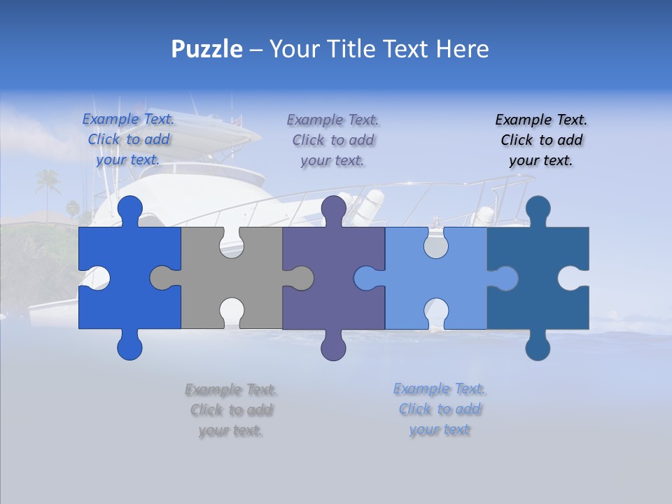 Ships French South PowerPoint Template