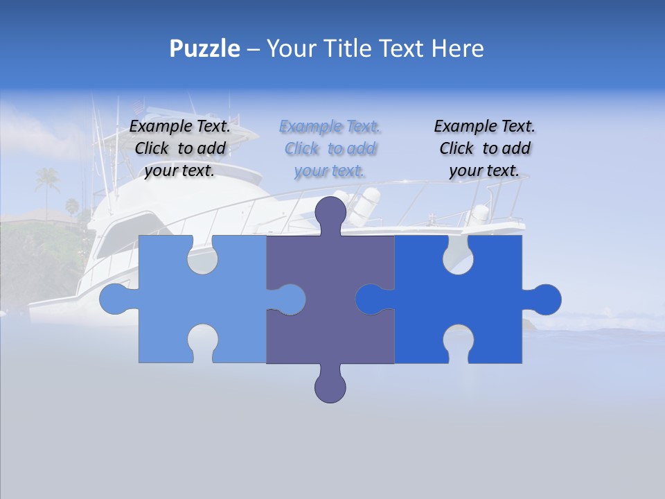 Ships French South PowerPoint Template