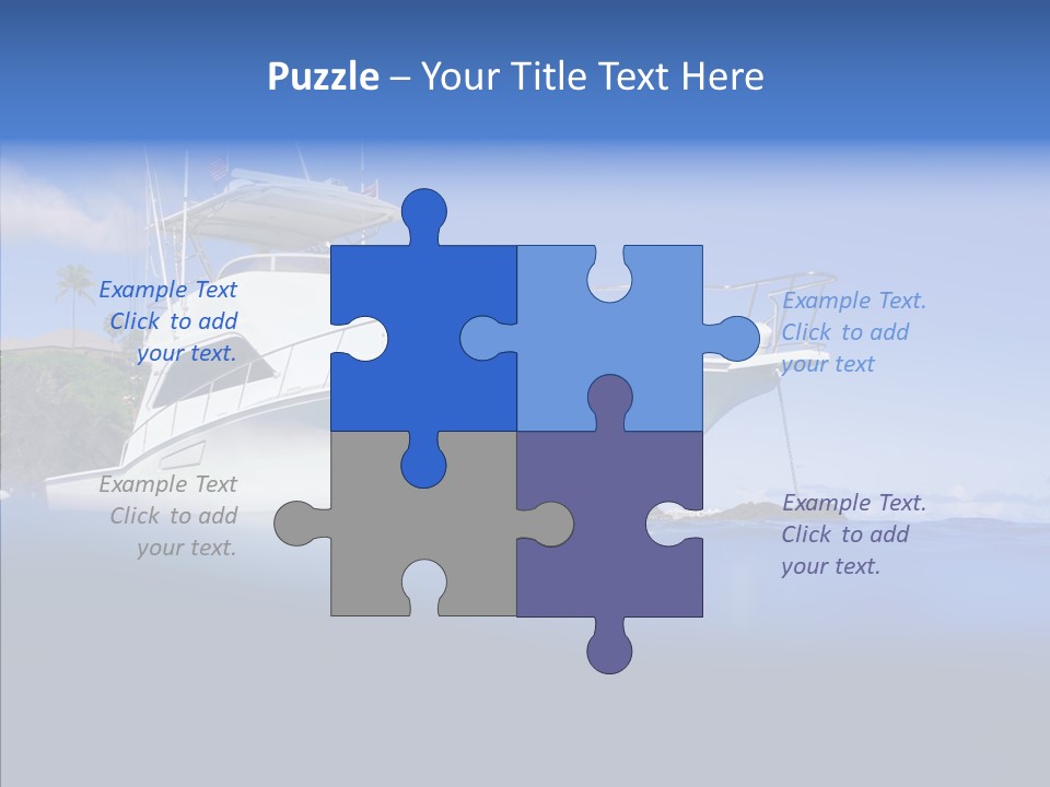 Ships French South PowerPoint Template