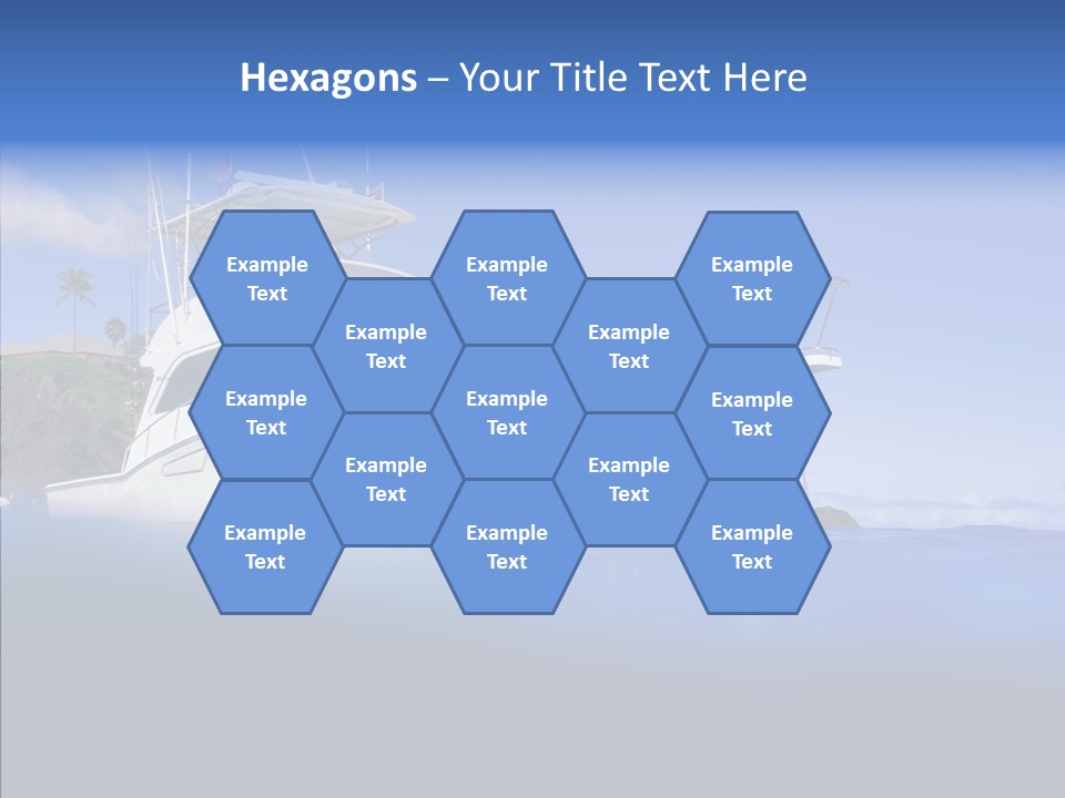 Ships French South PowerPoint Template