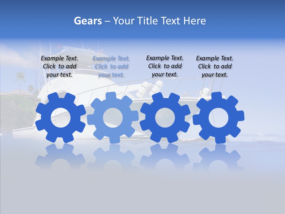 Ships French South PowerPoint Template