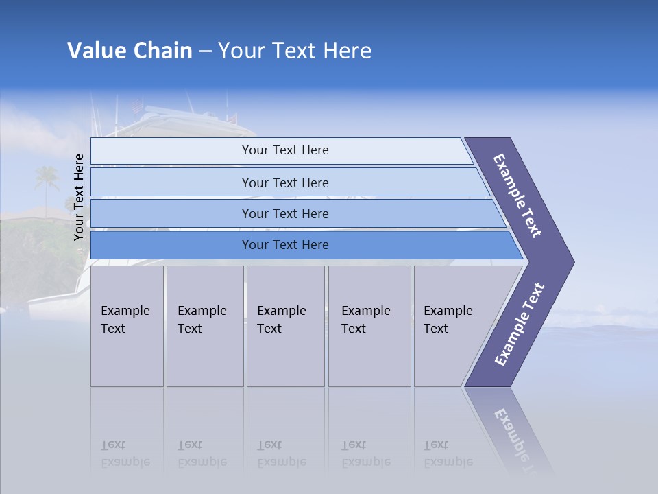 Ships French South PowerPoint Template