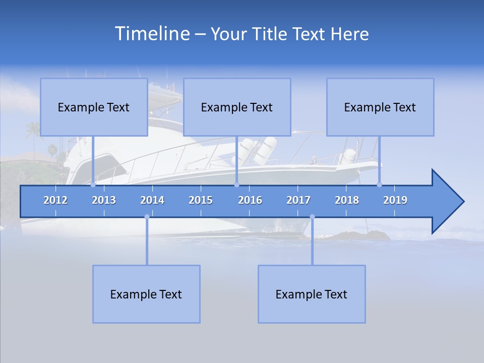 Ships French South PowerPoint Template