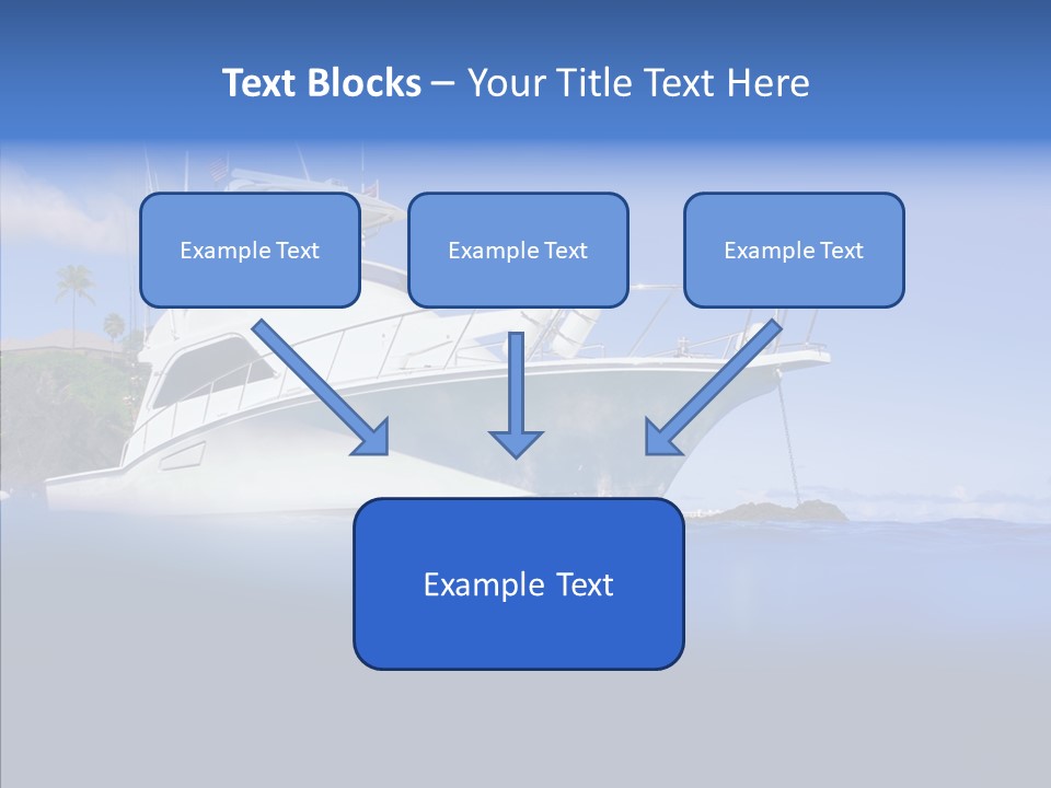 Ships French South PowerPoint Template