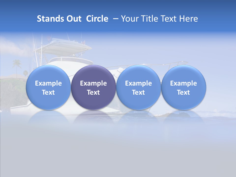 Ships French South PowerPoint Template