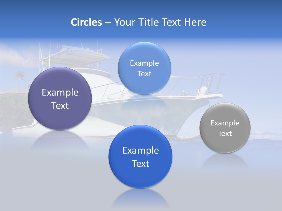 Ships French South PowerPoint Template