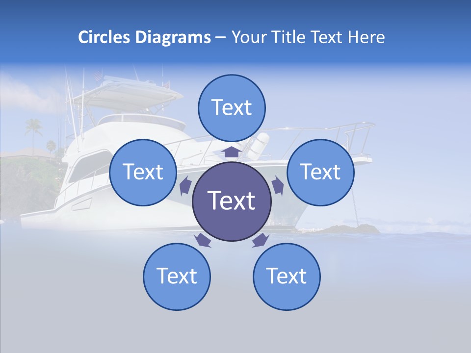 Ships French South PowerPoint Template