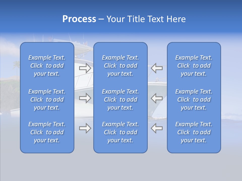 Ships French South PowerPoint Template