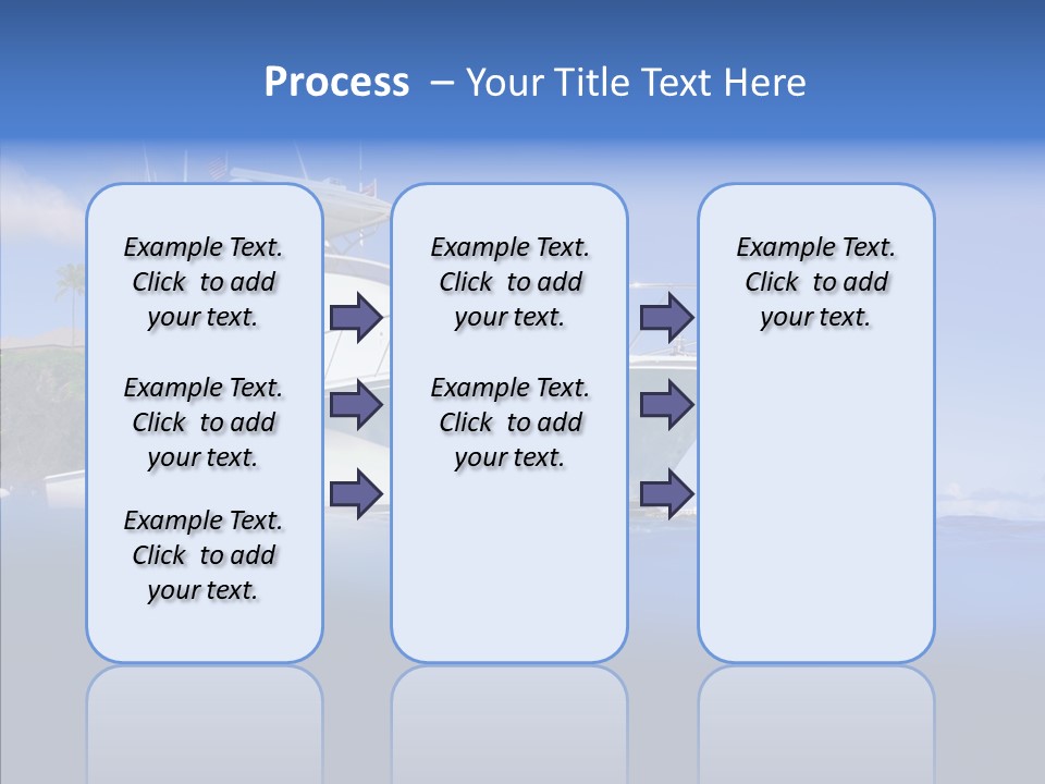 Ships French South PowerPoint Template