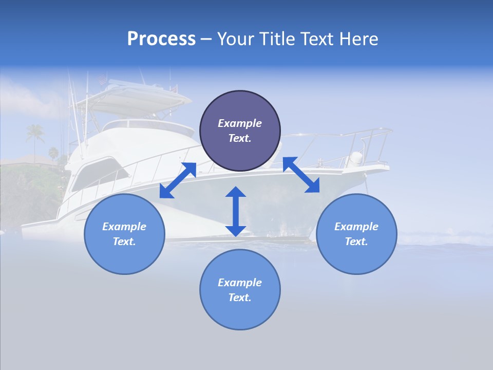 Ships French South PowerPoint Template