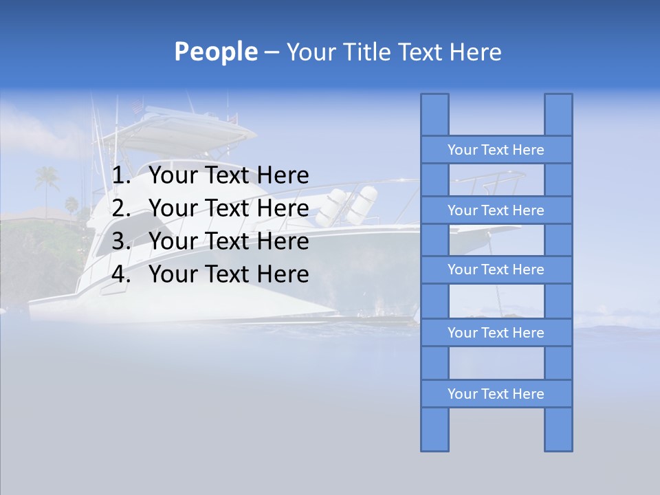 Ships French South PowerPoint Template