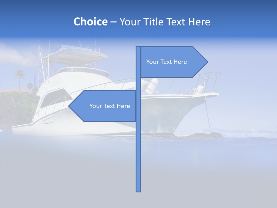 Ships French South PowerPoint Template