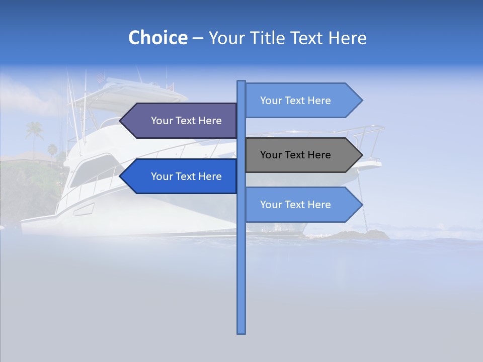 Ships French South PowerPoint Template