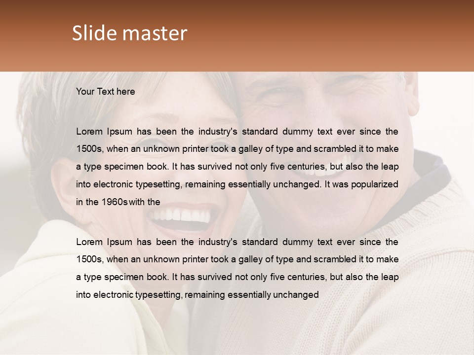 Stain Paper Fragile PowerPoint Template