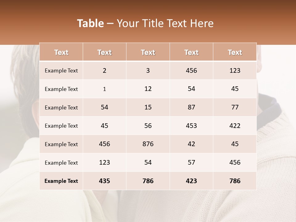 Stain Paper Fragile PowerPoint Template
