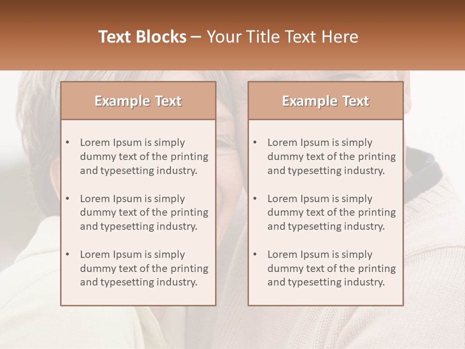 Stain Paper Fragile PowerPoint Template