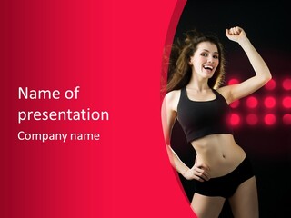 Expression People Female PowerPoint Template