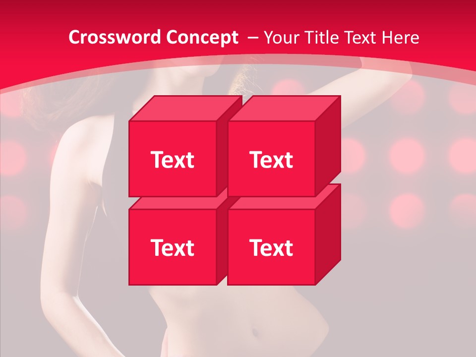 Expression People Female PowerPoint Template