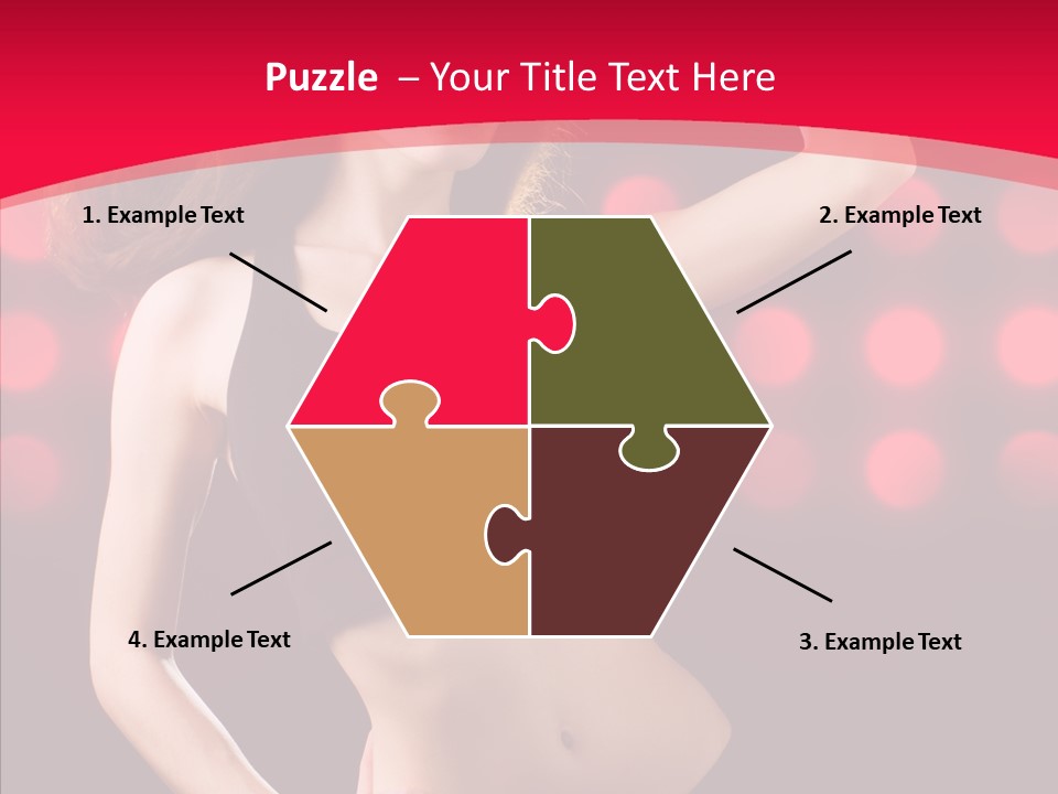 Expression People Female PowerPoint Template