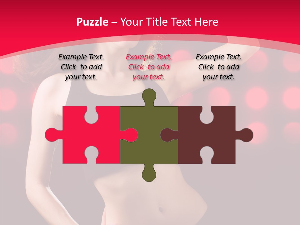 Expression People Female PowerPoint Template