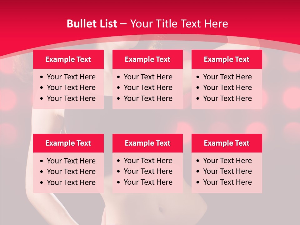 Expression People Female PowerPoint Template