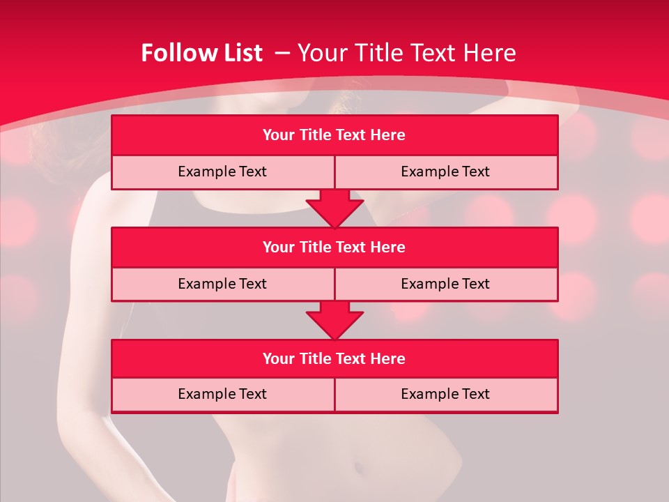 Expression People Female PowerPoint Template