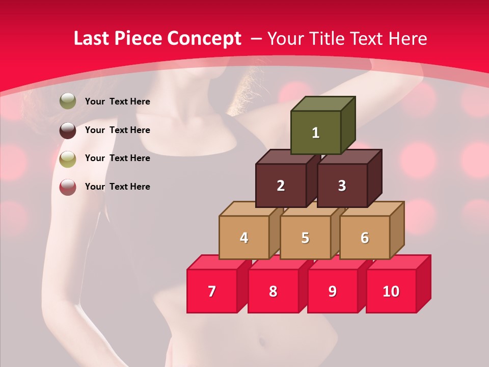 Expression People Female PowerPoint Template