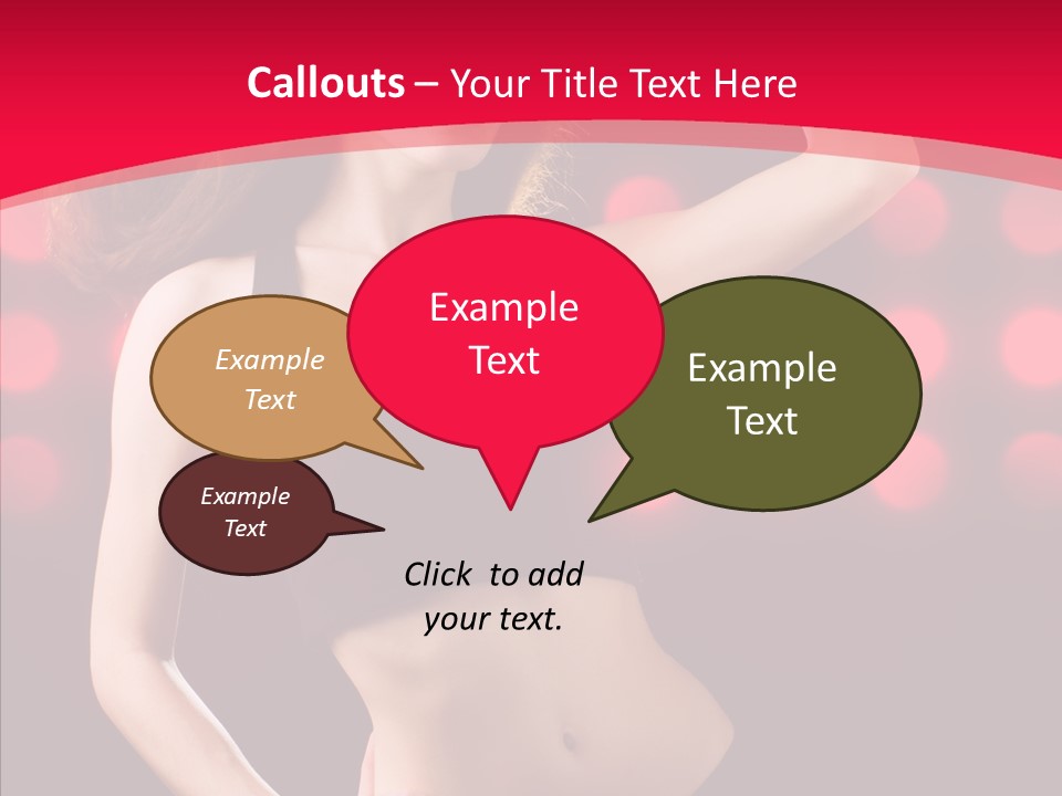 Expression People Female PowerPoint Template