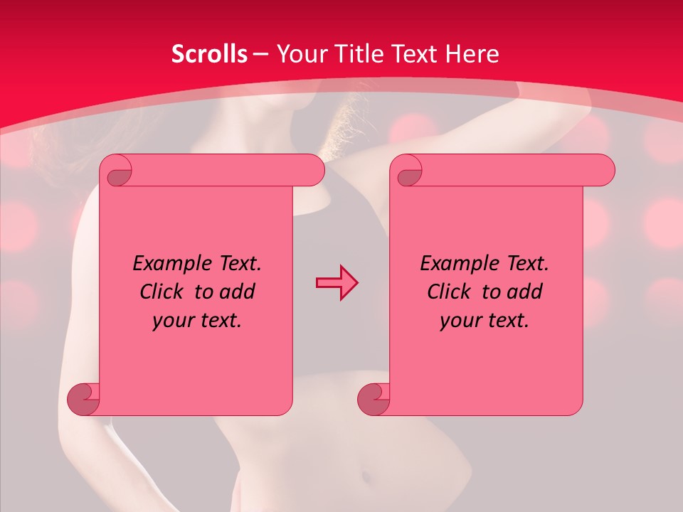 Expression People Female PowerPoint Template