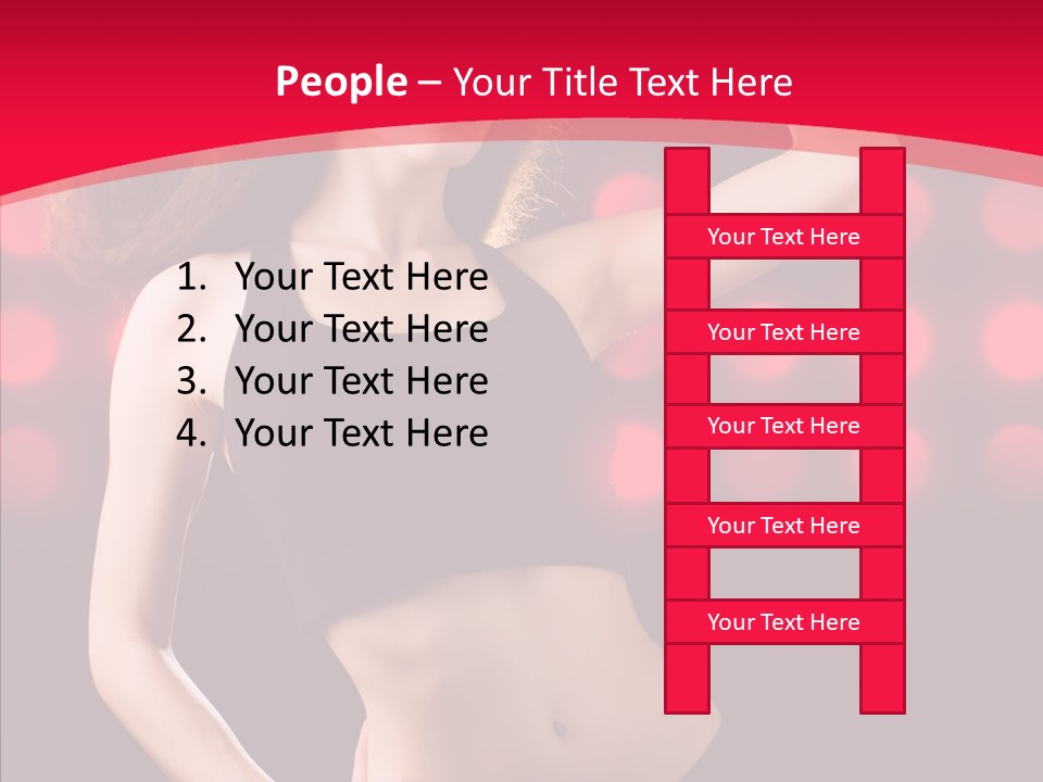 Expression People Female PowerPoint Template