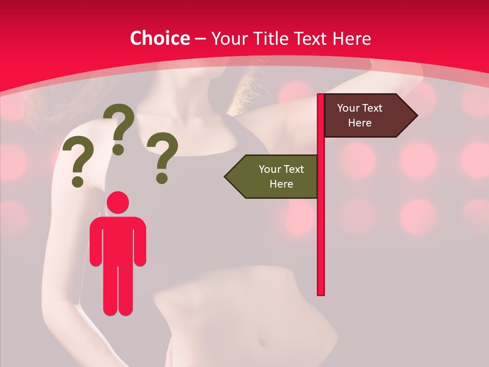 Expression People Female PowerPoint Template