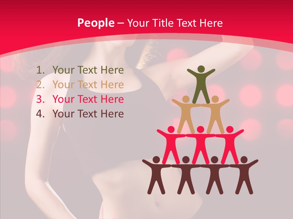 Expression People Female PowerPoint Template