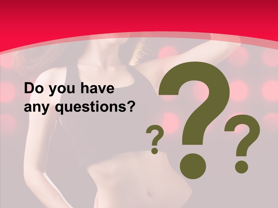 Expression People Female PowerPoint Template