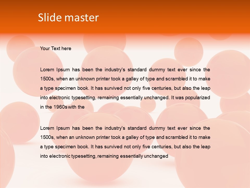 Symbol Render Design PowerPoint Template