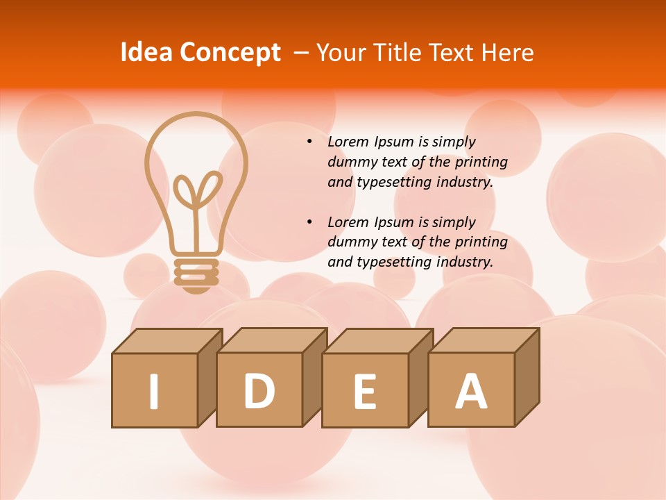 Symbol Render Design PowerPoint Template