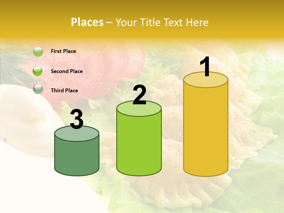 Pelmeni Meat Siberian PowerPoint Template