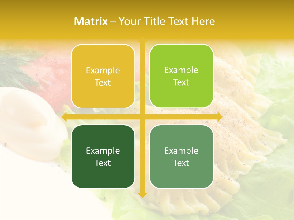 Pelmeni Meat Siberian PowerPoint Template