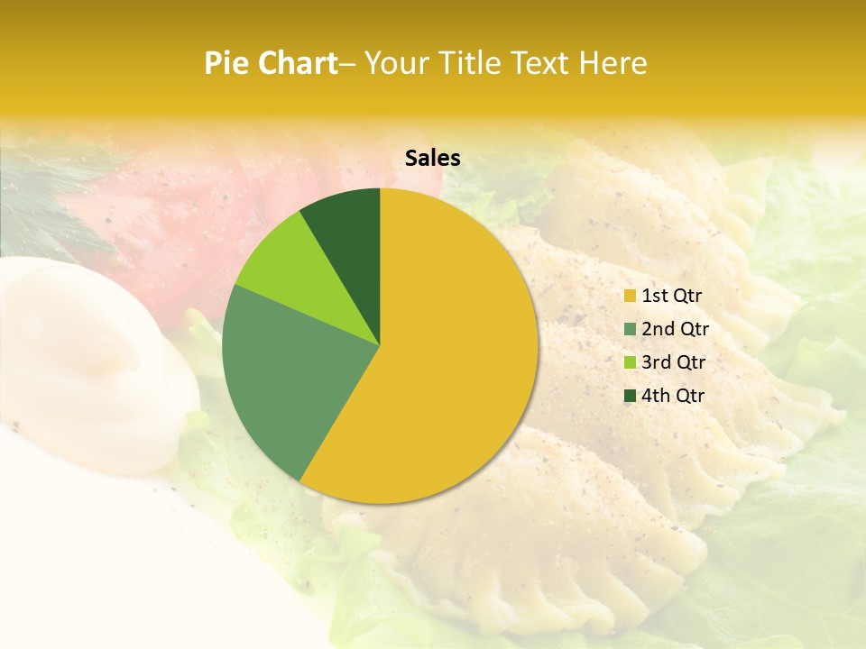 Pelmeni Meat Siberian PowerPoint Template