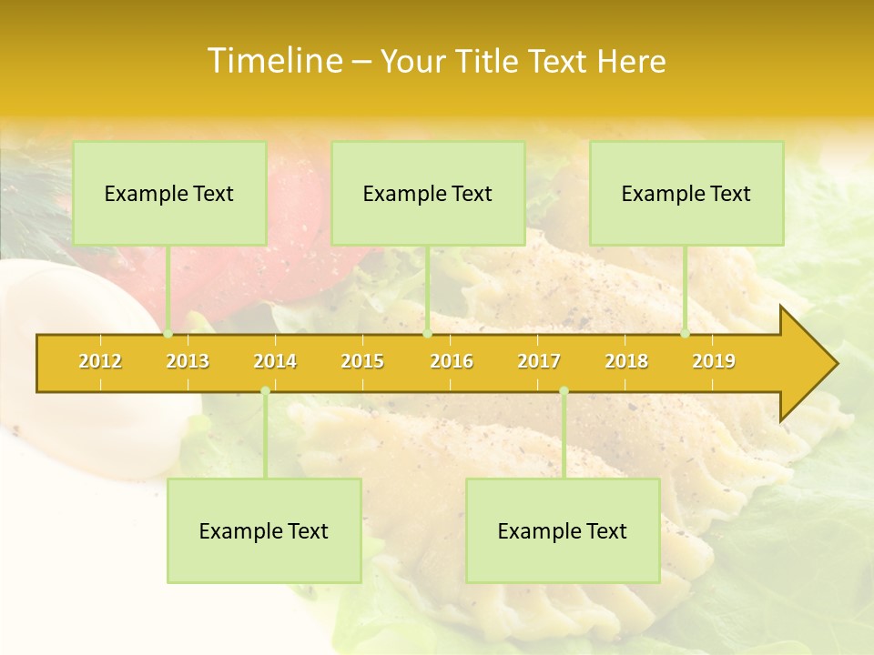 Pelmeni Meat Siberian PowerPoint Template