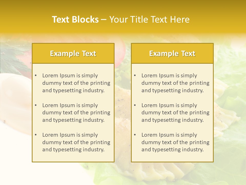 Pelmeni Meat Siberian PowerPoint Template