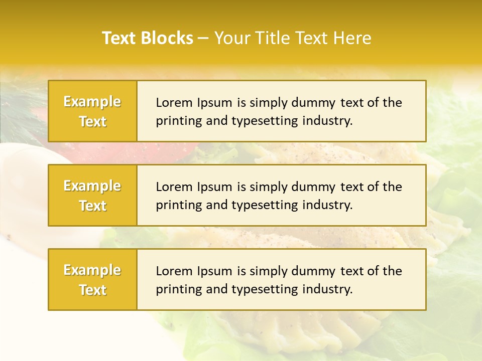 Pelmeni Meat Siberian PowerPoint Template