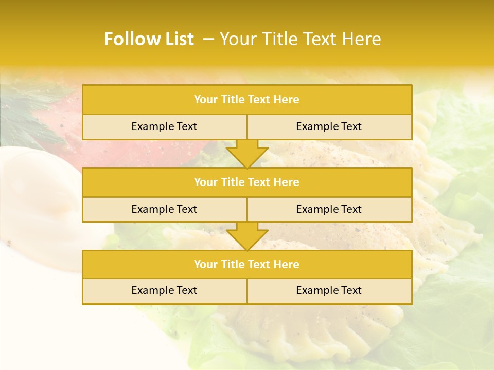 Pelmeni Meat Siberian PowerPoint Template