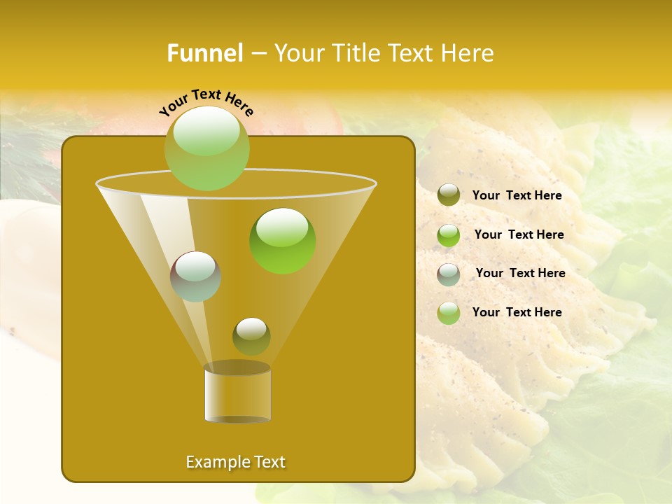 Pelmeni Meat Siberian PowerPoint Template