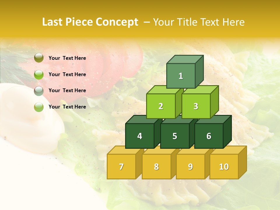 Pelmeni Meat Siberian PowerPoint Template