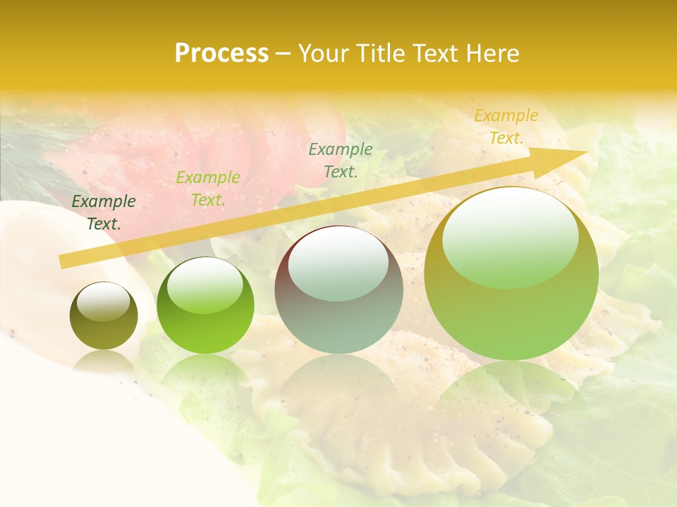 Pelmeni Meat Siberian PowerPoint Template