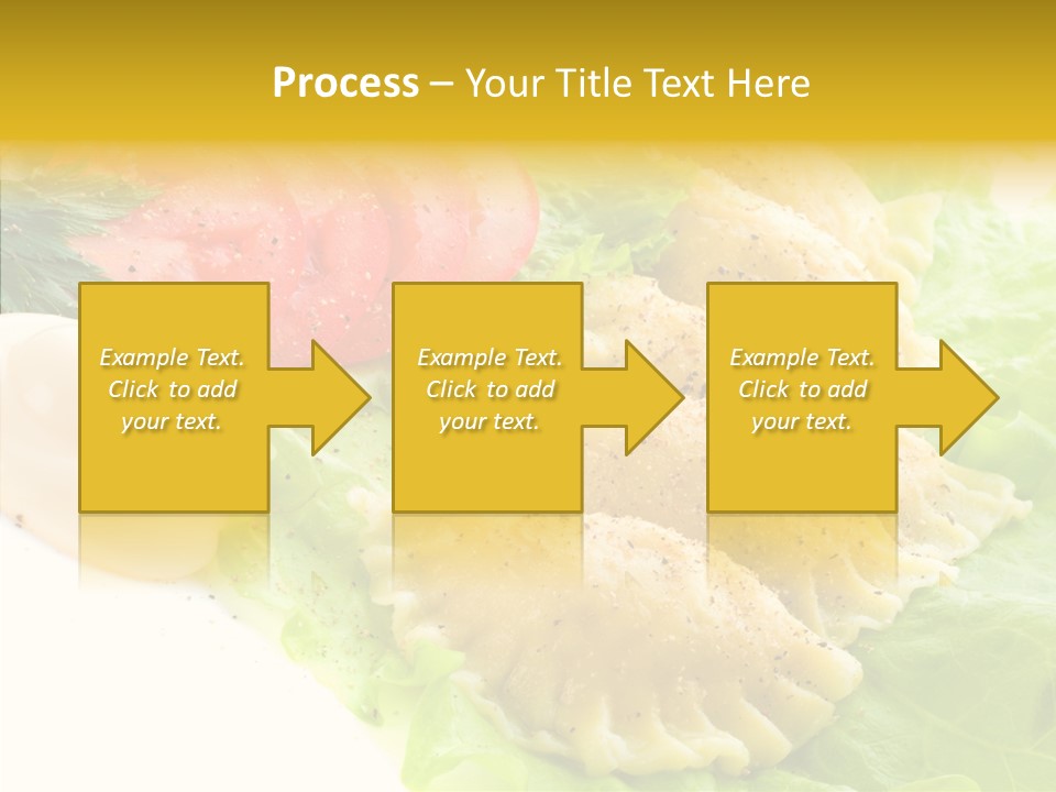 Pelmeni Meat Siberian PowerPoint Template