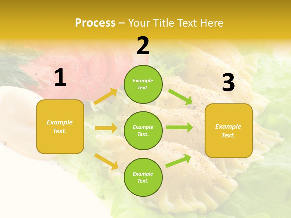Pelmeni Meat Siberian PowerPoint Template