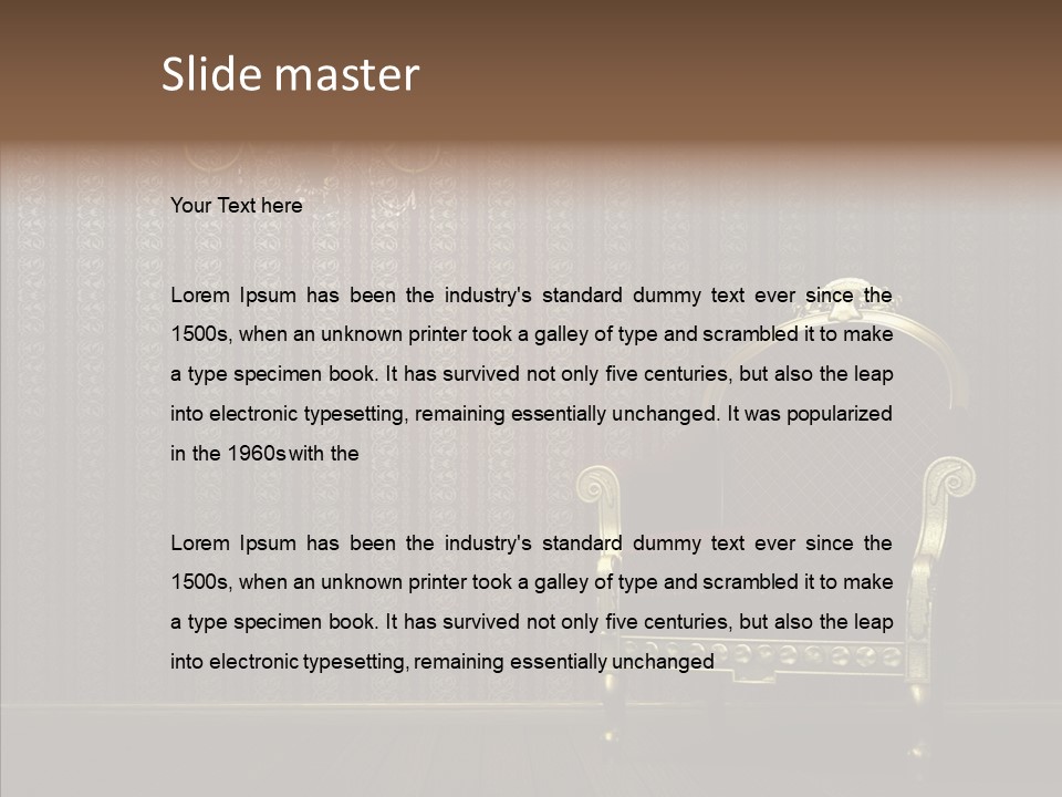 Render Background Light PowerPoint Template