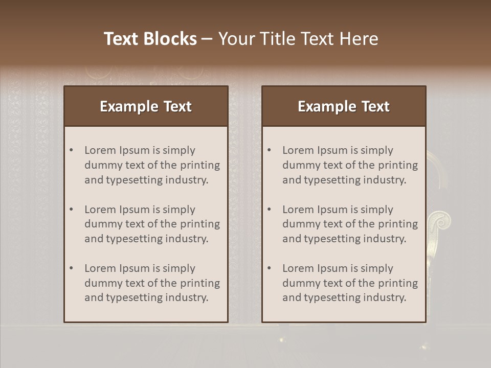 Render Background Light PowerPoint Template